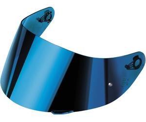 AGV GT4 K-5 S/K3 SV/K1 S Visera, Azul de iridio, Talla ML-XXL