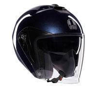 AGV Casco Jet IRIDES Mono Profondo Blue Azul Metalizado Doble visera Talla XL