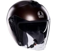 AGV Irides Mono, casco jet M male Bronce Mate