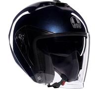 AGV Irides Mono, casco jet XXL female Azul Oscuro
