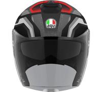 Casco Jet AGV IRIDES Zurigo Matt Black/Grey