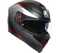AGV K-5 S Casco, negro mate/blanco, Talla XXL (63/64)