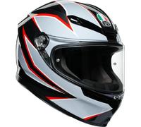 AGV K-6 Flash casco, negro mate/gris, Talla XXL (63/64)