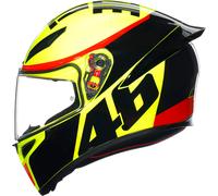 AGV K1 S Grazie Vale, casco integral L male Negro/Amarillo Neón/Rojo