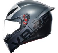 AGV K1 S Limit 46, casco integral M male Mate Gris/Blanco/Negro