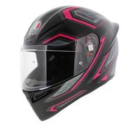 AGV K1 S motocicleta Casco Honda mate negro rosa