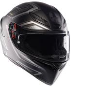 AGV K1-S Sling Casco, negro-gris, tamaño L para Hombres