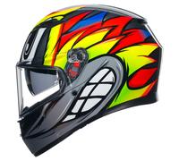 AGV K3 Birdy 2.0 Casco, multicolor, tamaño S para Hombres
