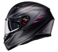 AGV K3 2.6 Syth Casco Integral Mate/Negro/Rosa L unisex