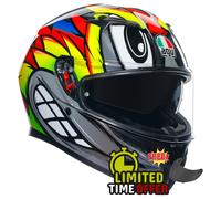 AGV K3 Motocicleta Moto Casco Birdy 2.0