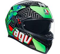 AGV K3 E2206 MPLK KAMALEON Black/Red/Green S