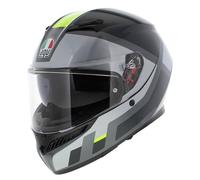AGV K3 Shade 22.06 Casco, gris, tamaño 2XL