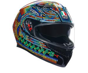 AGV K3 Rossi Winter Test 2018 Casco, colorido, Talla XL (61/62)