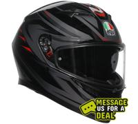 AGV K3 SYTH - NEGRO/ROJO