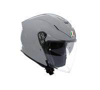 AGV - K5 Jet EVO E2206, Casco Moto Jet, Unisex, Nardo Grey, XS