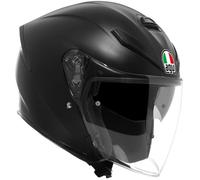 AGV K5 Jet Evo Mono Casco Jet, Black Matt, Talla XL (61/62)