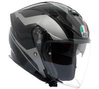 AGV K5 Jet Evo Tuna Casco Jet, Verde/negro, Talla S (55/56)