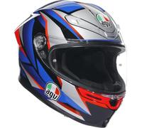 AGV K6 S E2206 MPLK SLASHCUT Black/Blue/Red M