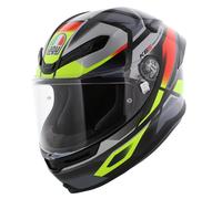 AGV K6 S Erazer casco de motocicleta negro rojo amarillo fluo