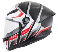 AGV K6 S Karve Casco Integral Mate/Negro/Blanco/Rojo XL unisex