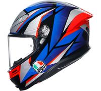 AGV Cascos K6 S Slashcut Black / Blue / Red M