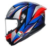 AGV K6 S Slashcut Negro/Azul/Rojo S unisex