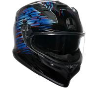 AGV K7 Genisys, casco integral M male Negro/Azul/Gris