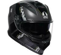 AGV K7 Kyber Casco, negro mate/amarillo, Talla XXL (63/64)