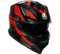 AGV K7 Taurax, casco integral M male Negro/Rojo
