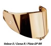 Agv Pantalla Race 3 As - Talla N IRIDIUM GOLD