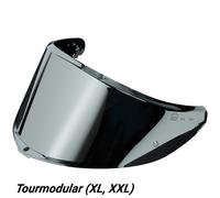 Agv Pantalla Tourmodular (xl-xxl) - Talla N IRIDIUM SILVER