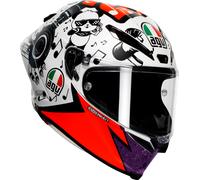 AGV Pista GP RR Guevara Motegi 2022, casco integral XXL male Mate Blanco/Negro/Rojo