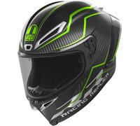AGV Pista GP RR Performante, casco integral M male Gris Oscuro/Verde Neón