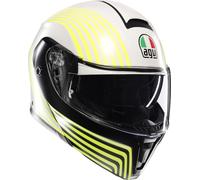 AGV StreetModular E2206 MPLK Iseo Matt White/Black/Yel Fluo L