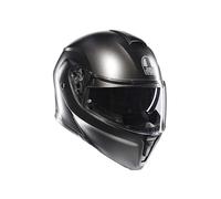 AGV Streetmodular ECE 22-06 Mono, Casco De Moto Modular Homologado ECE 22-06 P/J con Pantalla Parasol, Gris Asfalto Mate, L
