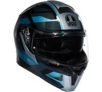 Casco Abatible AGV STREETMODULAR Ledro Matt Black/Powder Blue