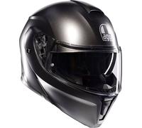 AGV Streetmodular Mono, casco abatible XS male Mate-Gris Oscuro