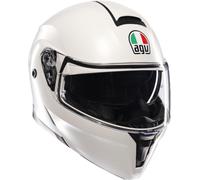 AGV Streetmodular Mono Casco, blanco, tamaño M para Hombres
