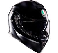 AGV Streetmodular Mono Casco, negro, tamaño S para Hombres