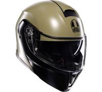 AGV Streetmodular Mono Casco, Verde/negro, Talla XL (61/62)