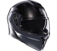 AGV Streetmodular Resia Casco, negro mate/gris, Talla XS (53/54)