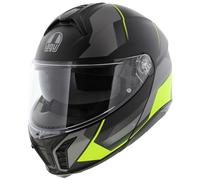 AGV Tourmodular Perception casco modular mate negro amarillo fluo