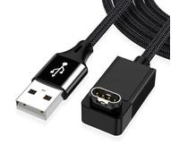 AGVEE Paquete de 2 cables USB compatibles con Garmin Watch DGW2-BK81