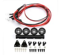 Agwuoetr 1:18 SimulacióN Todoterreno RC Coche RC Accesorios de ActualizacióN DIY Portaequipajes Focos