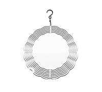 Agwuoetr 1 Paquete de 8 Pulgadas de SublimacióN Spinner de Viento en Spinners de Viento 3D Spinner de Viento Colgante para DecoracióN de JardíN Interior y Exterior