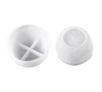 Agwuoetr 1 Uds Molde de Silicona de Resina Moldes de Bandeja de Molde de FundicióN, Cuenco de Molde de Silicona Epoxi, Moldes de Bandeja Irregulares para Bandeja de Té DIY