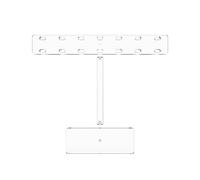 Agwuoetr 1 Uds. Soporte AcríLico para de Gafas, Estante Transparente para Gafas de Sol, Organizador de Gafas de Sol, Soporte para Gafas
