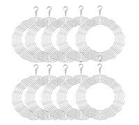Agwuoetr 10 Piezas de 8 Pulgadas de SublimacióN Spinner de Viento en 3D Spinners de Viento Colgantes para DecoracióN de JardíN Interior y Exterior