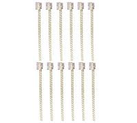 Agwuoetr 12 Estacas para Plantas de Electrocultivo, Estacas para Plantas de Electrocultivo, Antenas de Bobina de Cobre para JardineríA de Electrocultivo