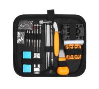 Agwuoetr 168 Unids/Set Kit de Herramientas de ReparacióN de Relojes Herramienta Barra de Resorte Profesional PortáTil BateríAs para Reloj Banda Reloj Juego de Herramientas de Pin de Enlace